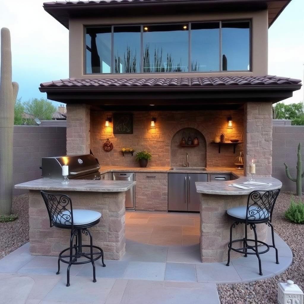Outdoor Kitchens example