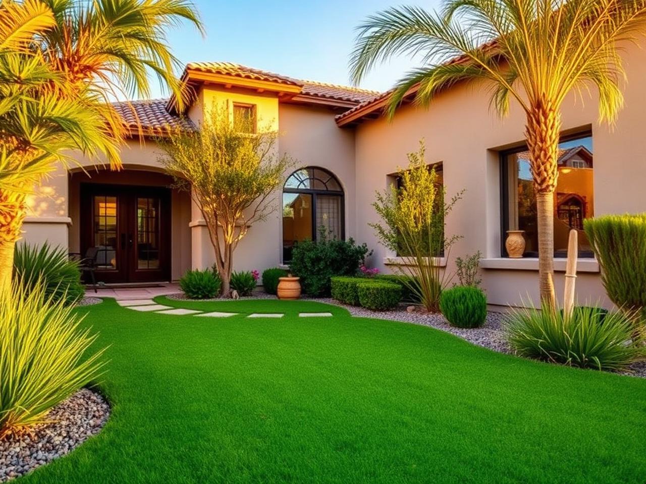 Luxe Lawn artificial turf example